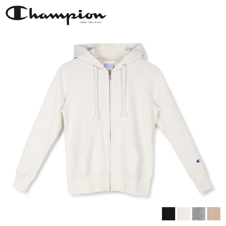 チャンピオン Champion パーカー スウェット ジップアップ レディース Zip Hooded Sweat Shirt ブラック ホワイト グレー ベージュ 黒 白 Cw K109 Chm Cw K109 スニークオンラインショップ 通販 Yahoo ショッピング