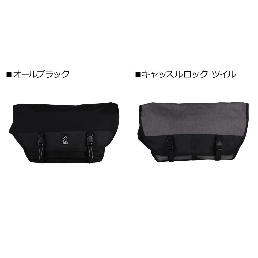 クローム CHROME メッセンジャーバッグ シチズン 防水 耐水 メンズ レディース 24L CITIZEN ブラック 黒 BG002ALLB2R | CHROME | 03