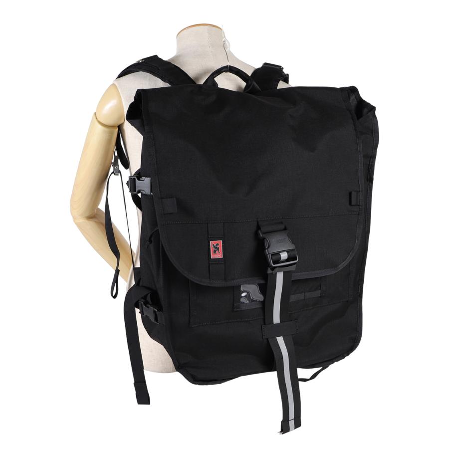 クローム CHROME リュック バッグ バックパック ワルシャワ 2.0 メッセジャー メンズ レディース 55L 大容量 防水 ブラック 黒 BG161 | CHROME | 04