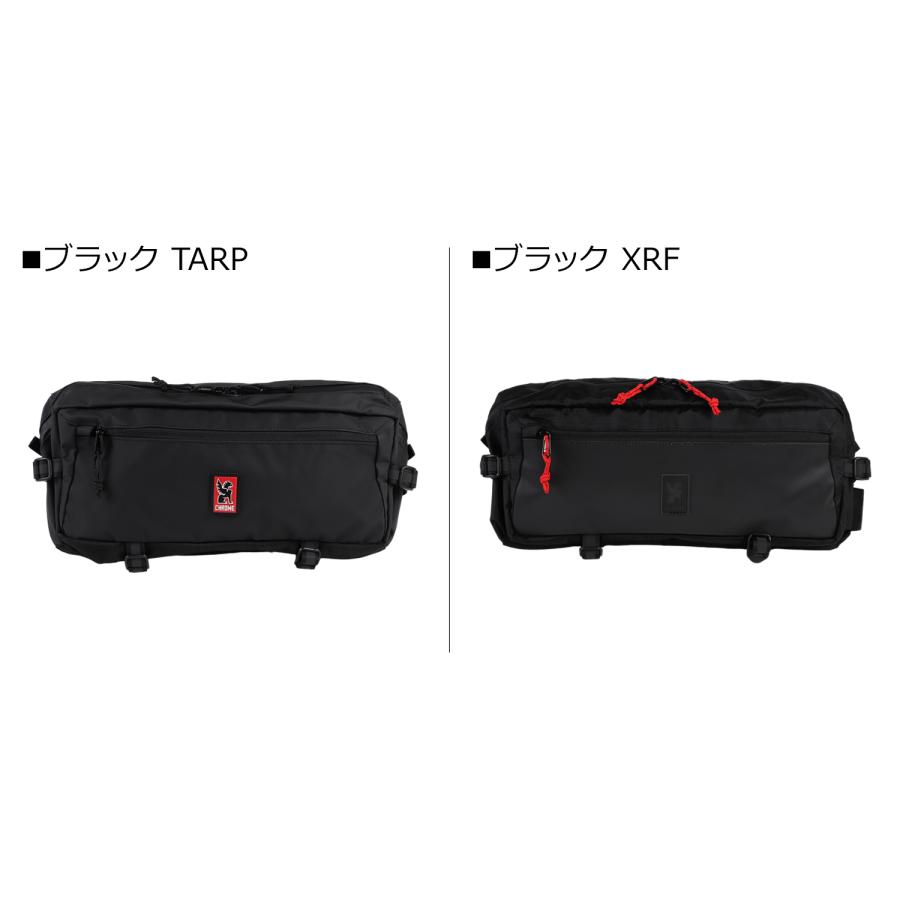クローム CHROME ボディバッグ スリングバッグ ワンショルダー カデット メンズ レディース 防水 9L ブラック BG196-X | CHROME | 03