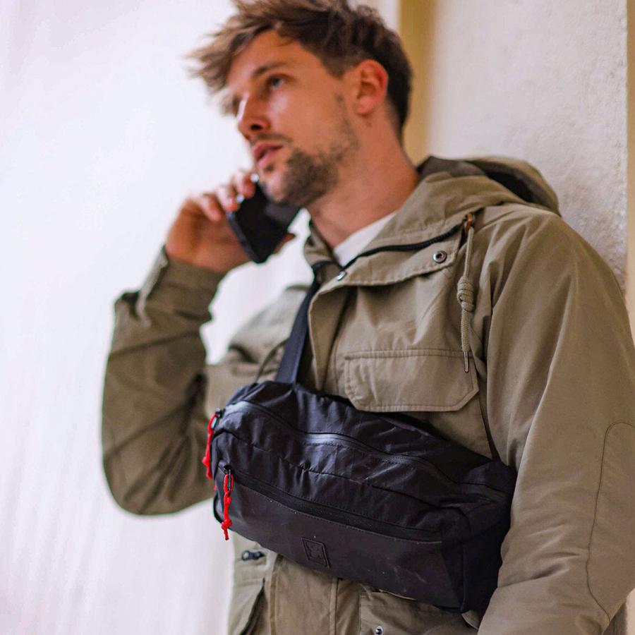 クローム CHROME ボディバッグ スリングバッグ ワンショルダー ミニ カデット メンズ レディース 防水 5L ブラック 黒 BG321-X | CHROME | 04