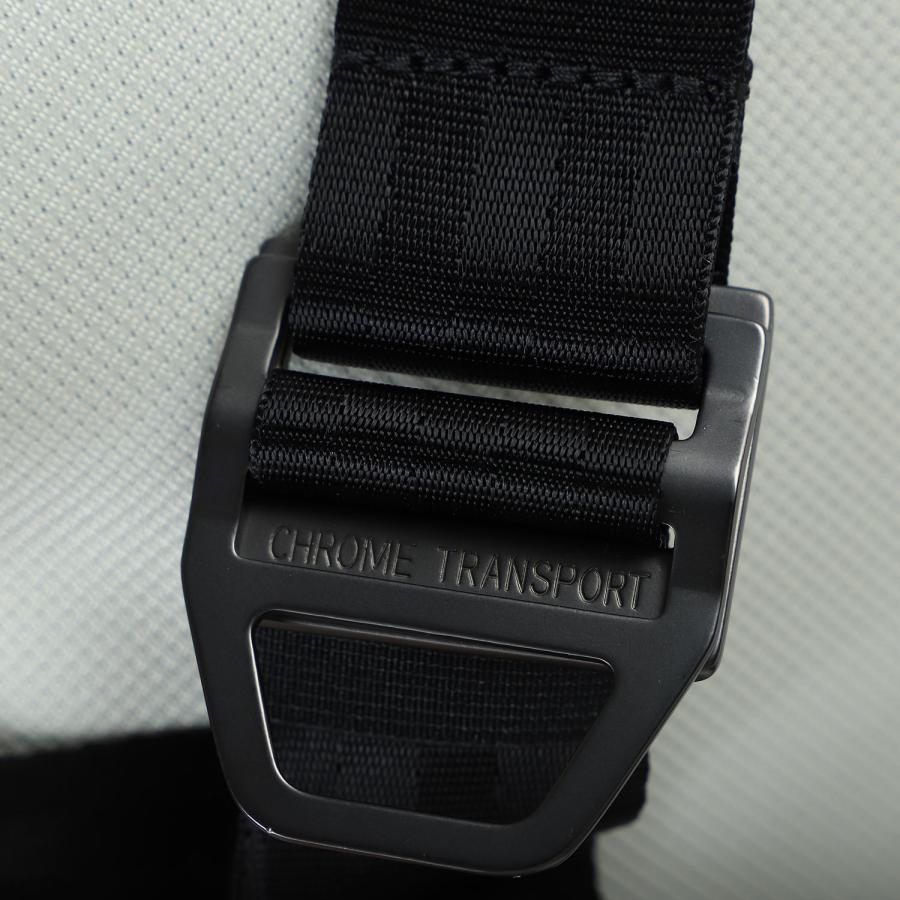 クローム CHROME メッセンジャーショルダーバッグ シンプル メンズ レディース 12L 防水 SIMPLE MESSENGER ブラック ベージュ グリーン 黒 BG322 | CHROME | 13