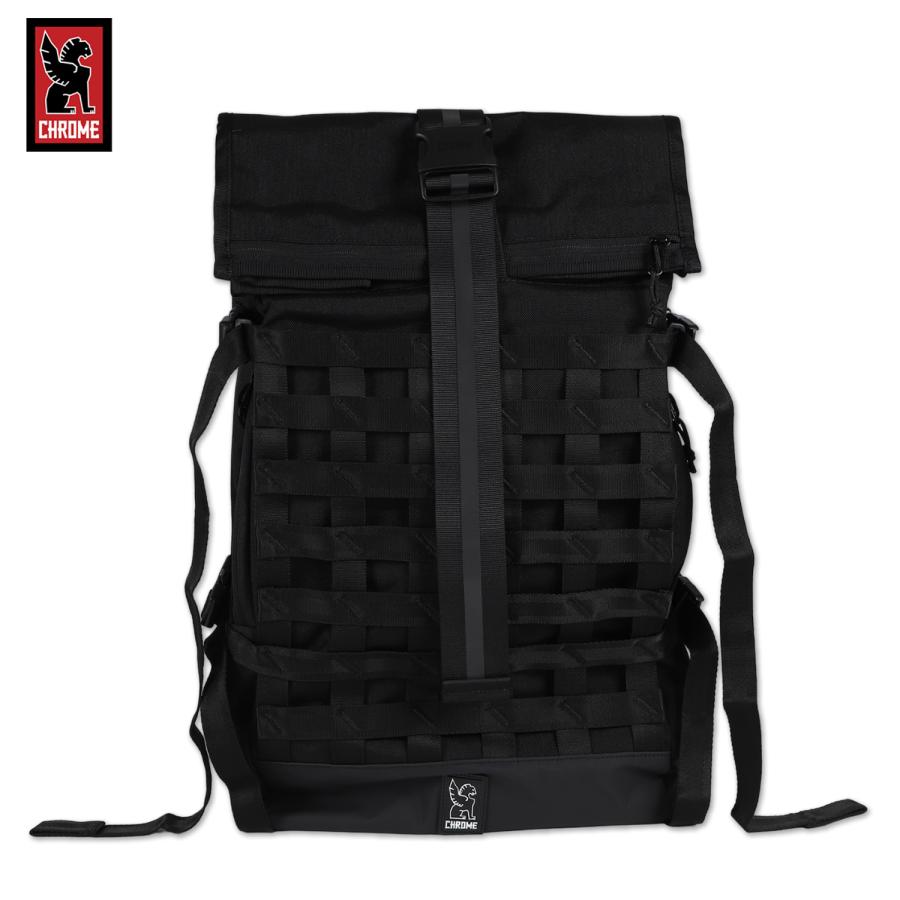 クローム CHROME リュック バッグ バックパック バラージ フレイト メンズ レディース 34-38L 防水 BARRAGE FRIGHT ブラック 黒 BG325 | CHROME