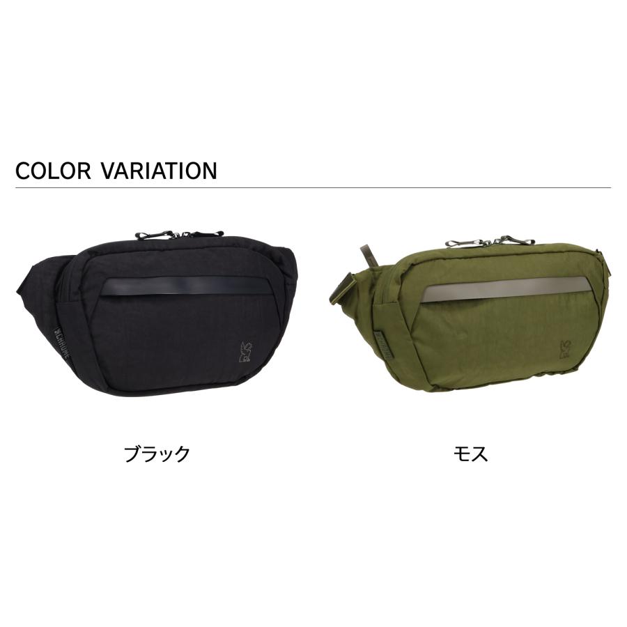 クローム CHROME バッグ ボディバッグ サビン メンズ レディース 6L 耐水 斜めがけ 軽量 SABIN ブラック グリーン 黒 BG385