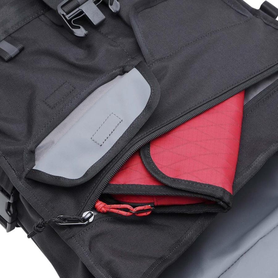 クローム CHROME リュック バッグ バックパック ワルシャワ メンズ レディース 30L 大容量 防水 WARSAW 30L PACK ブラック 黒 BG390 | CHROME | 12
