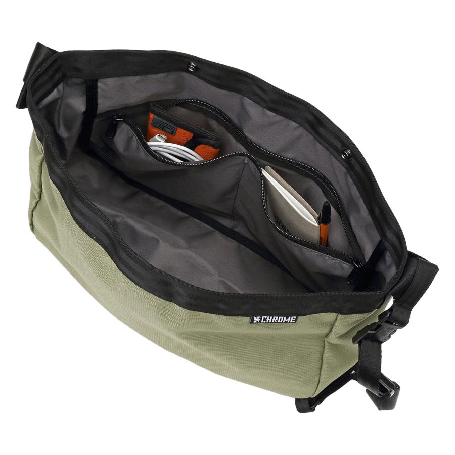 クローム CHROME ショルダーバッグ メッセンジャー メンズ レディース 9L 耐水 MESSENGER SM ブラック ホワイト グリーン 黒 白 JP198