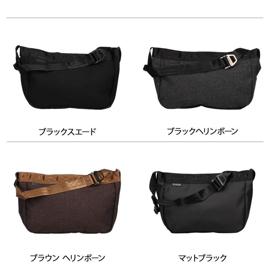 クローム CHROME ショルダーバッグ メッセンジャー メンズ レディース 9L 耐水 MESSENGER SM ブラック ホワイト グリーン 黒 白 JP198