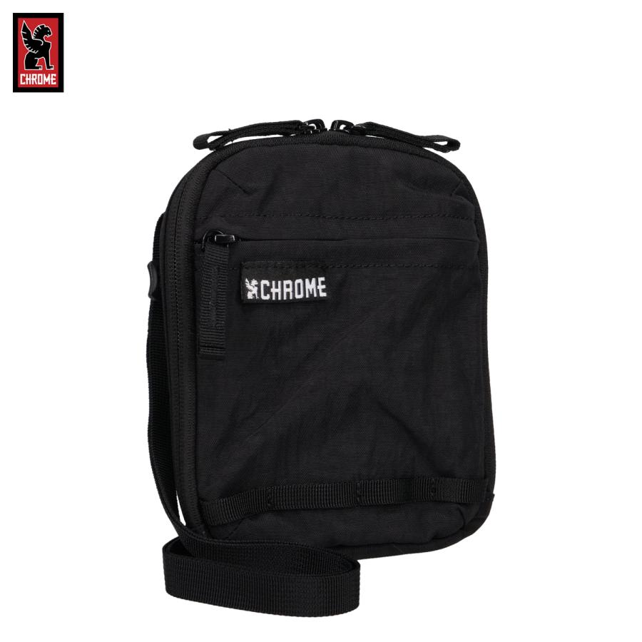 クローム CHROME パック ポーチ バッグ ショルダーバッグ メンズ レディース 2L 斜めがけ 大人 軽量 小さめ PAC POUCH 2L ブラック 黒 JP244B | CHROME