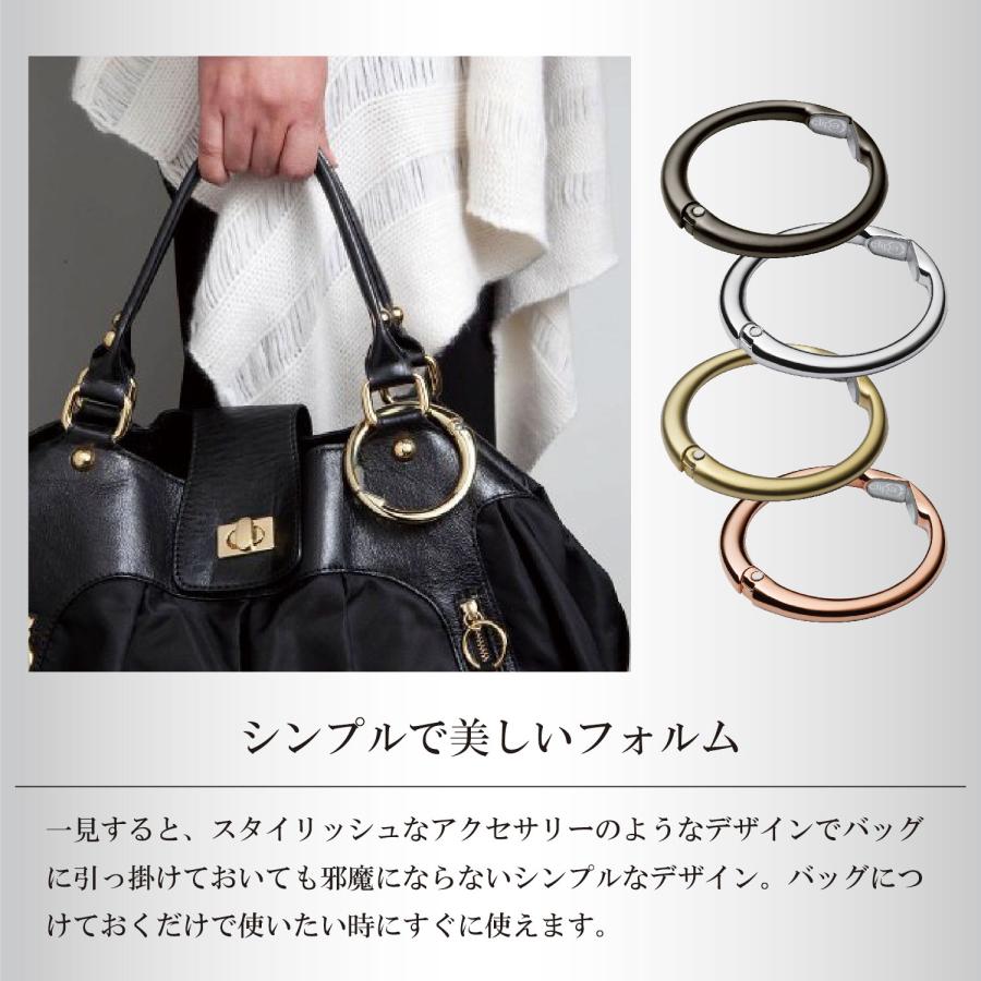 Clipa（クリッパ） バッグハンガー カバン掛け フック バッグホルダー