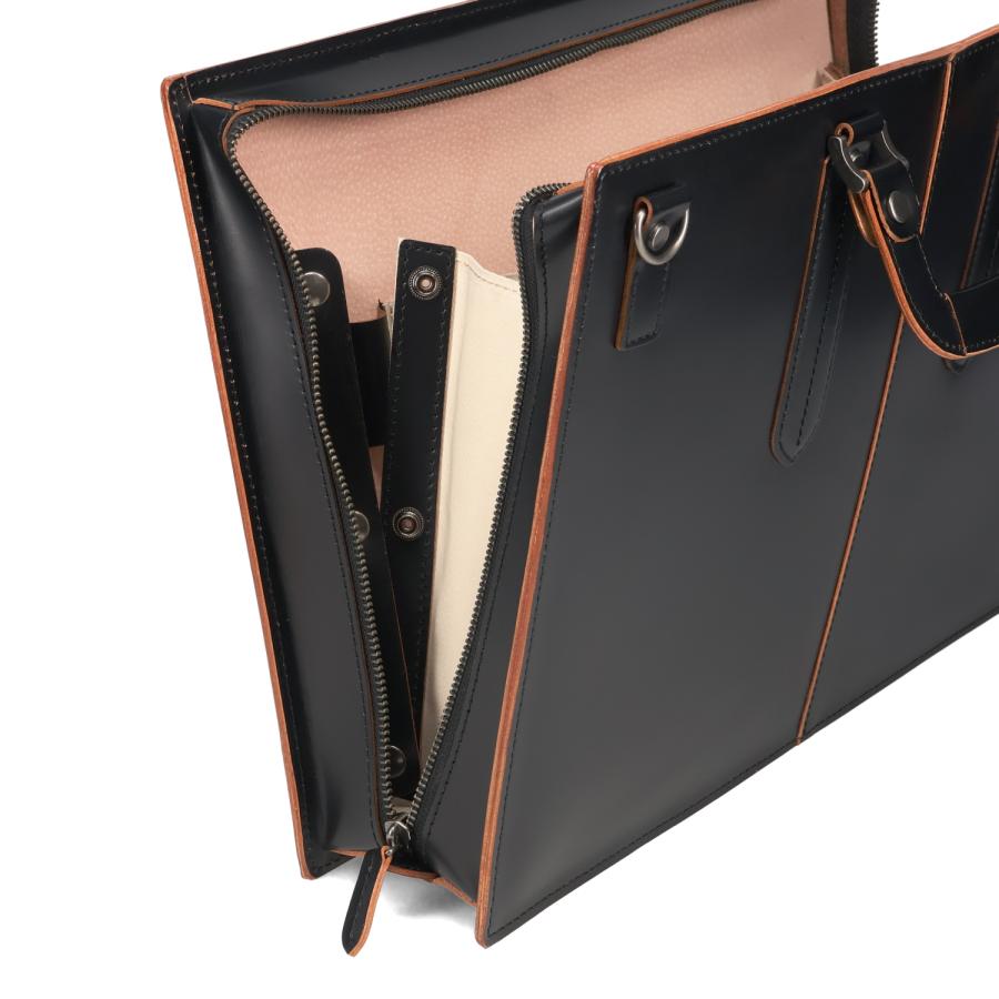 COMPLEX GARDENS コンプレックスガーデンズ バッグ ビジネスバッグ ブリーフケース メンズ A4 本革 牛革 斜めがけ 日本製 3703 | COMPLEX GARDENS | 08