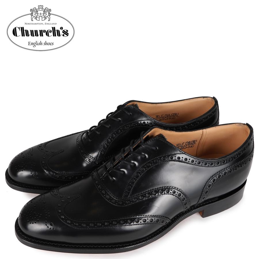 チャーチ Churchs 靴 ウイングチップ シューズ メンズ チェットウインド CHETWYND ブラック 黒 EEB331 :crh-eeb331:スニークオンラインショップ 通販 チャーチ Church