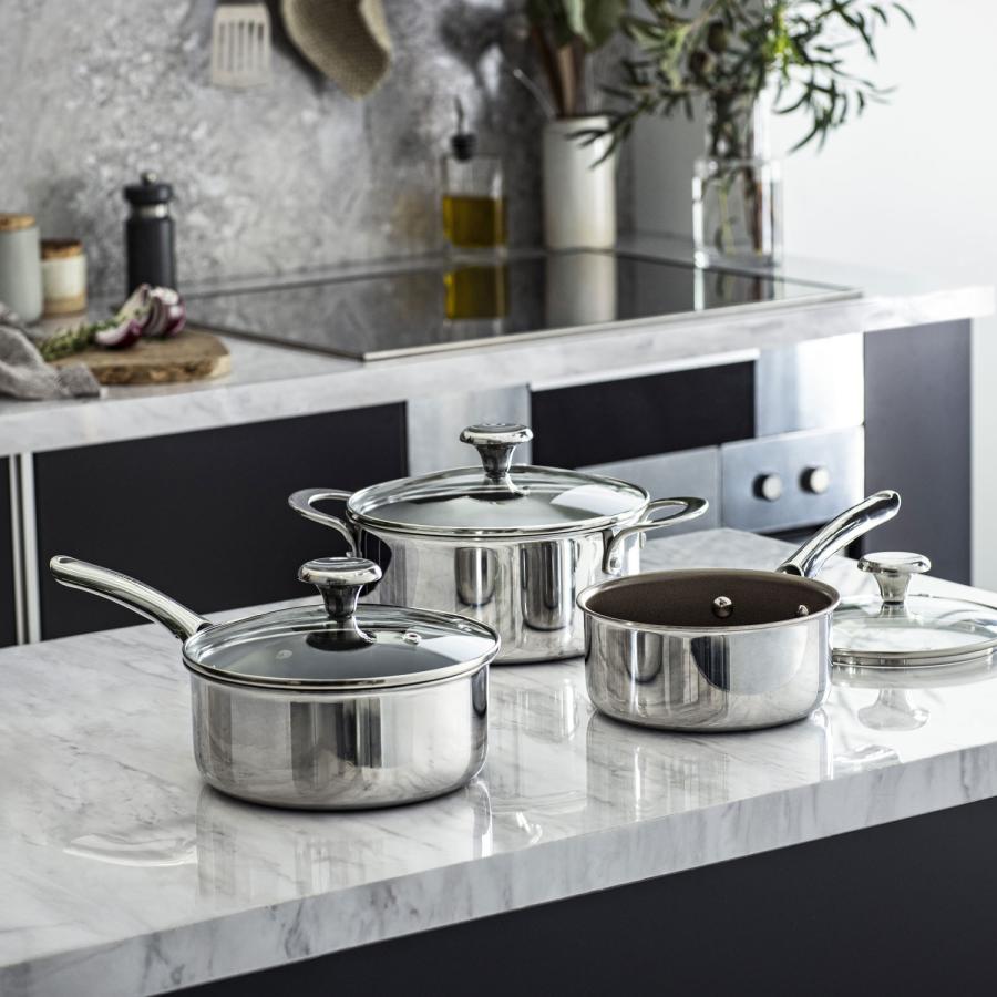 コレール CORELLE 鍋 両手鍋 キャセロール 20cm ガラスふた付 IH ガス