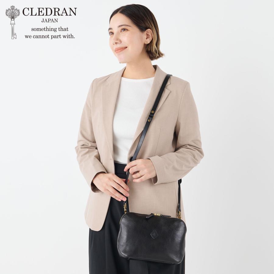 CLEDRAN（クレドラン） ショルダーバッグ お財布ポシェット レディース 