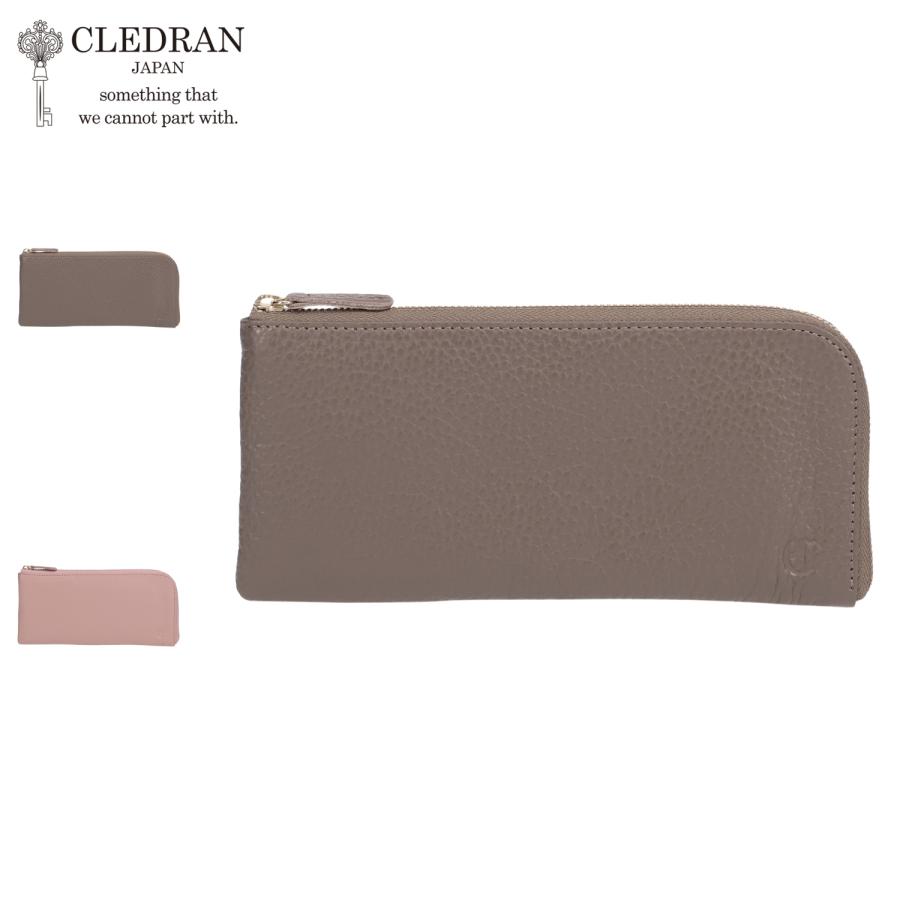 CLEDRAN（クレドラン） 財布 長財布 レディース 本革 牛革 L字
