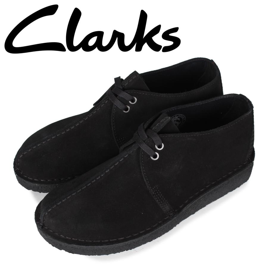 人気スポー新作 クラークス Clarks デザートトレック 人気沸騰ブラドン ブーツ メンズ スエード 26155486 DESERT TREK 黒 ブラック