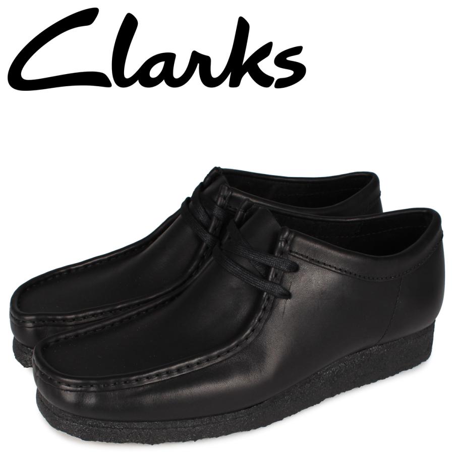 クラークス Clarks ワラビー ブーツ メンズ WALLABEE BOOT ブラック 黒