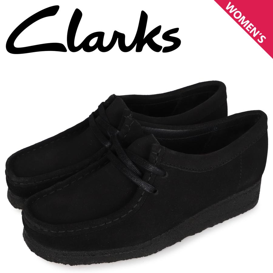 詰替え クラークス Clarks ワラビー レディース ブラック UK4.0-23.0