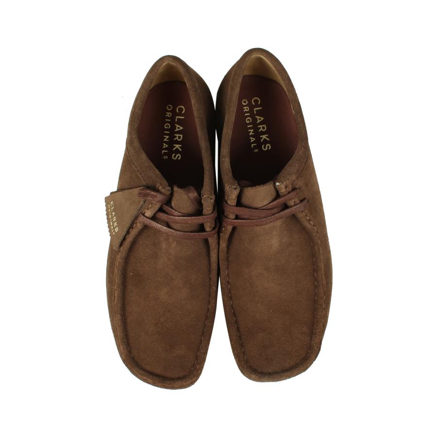 クラークス Clarks ワラビー ブーツ メンズ スエード WALLABEE BOOT ダーク ブラウン 26156606｜sneak｜04