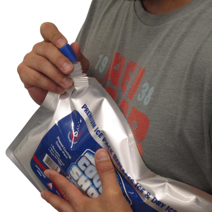 cooler shock クーラーショック 保冷剤 Sサイズ 5個セット 長時間 ジェル アイスパック 保冷パック 氷点下 長持ち 7CSSSET | COOLER SHOCK | 03