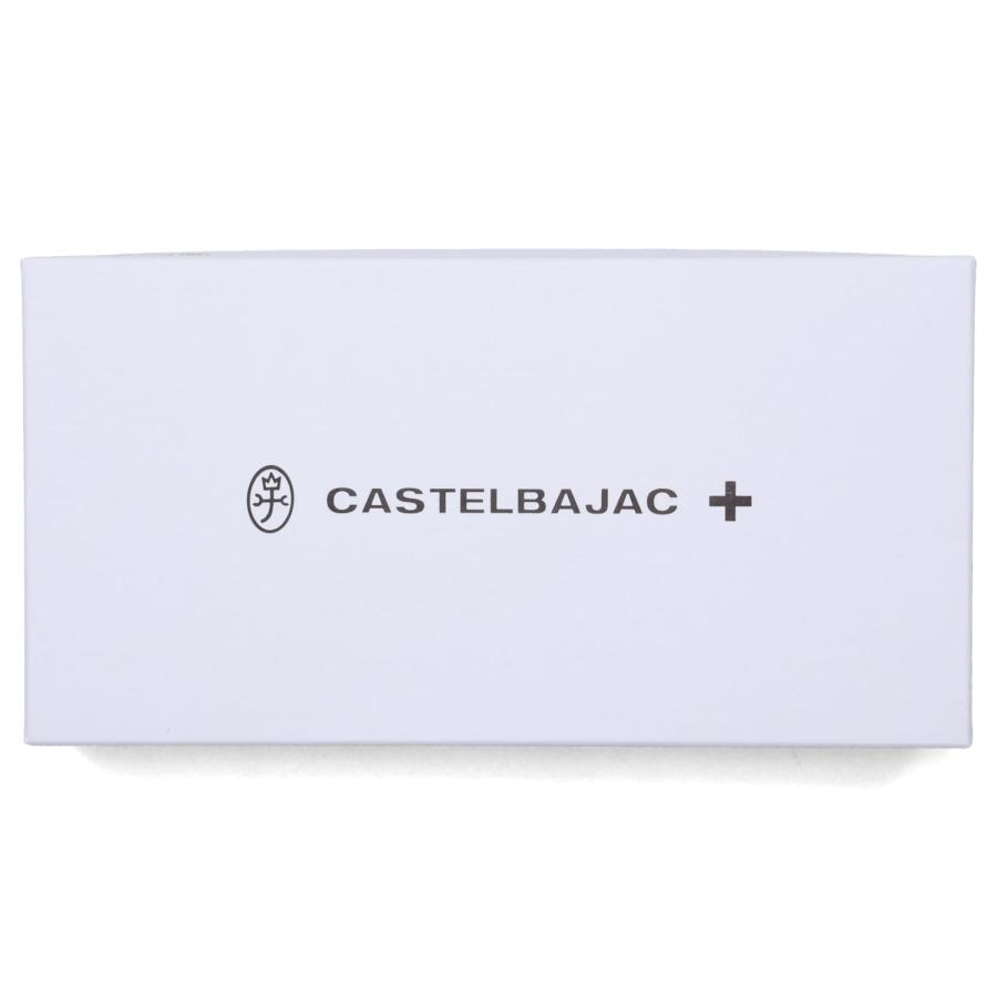 カステルバジャック CASTELBAJAC 財布 長財布 ガルボ メンズ ラウンドファスナー 本革 LONG WALLET ブラック ホワイト 黒 白 47626