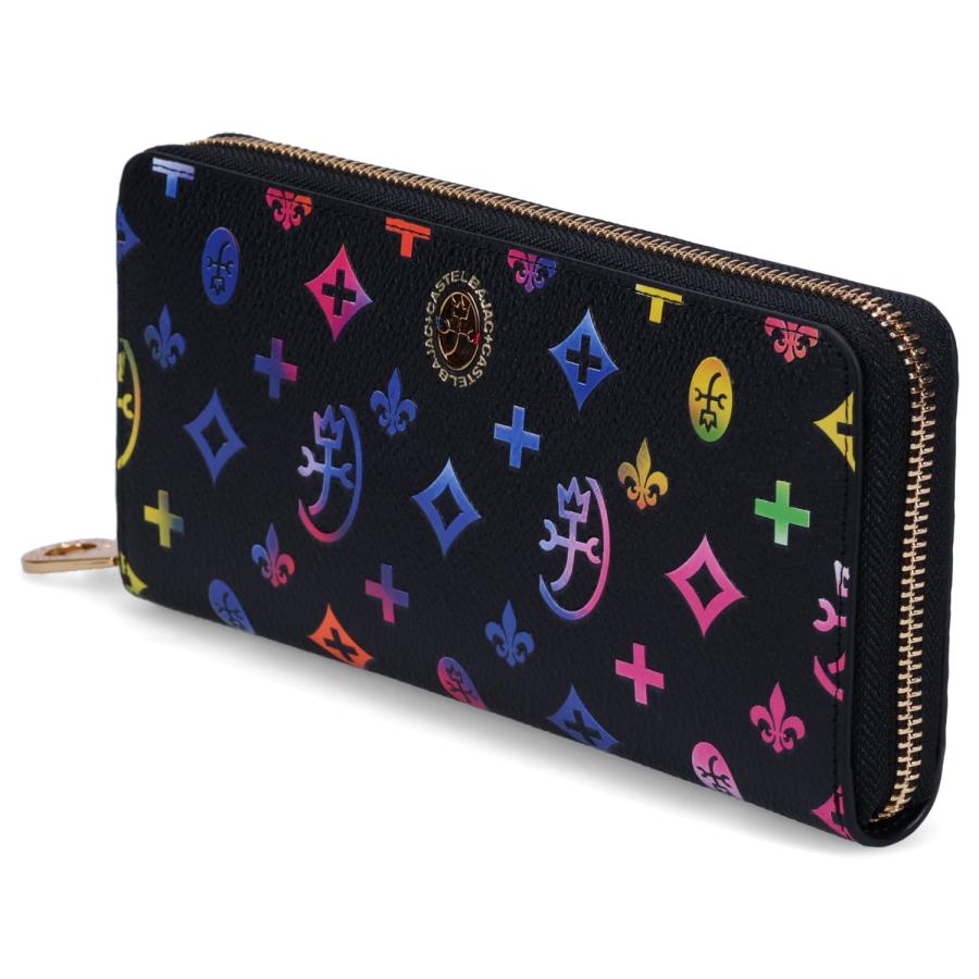 カステルバジャック 長財布 ジェルマン ラウンドファスナー レザー ブラック CASTELBAJAC（カステルバジャック） 長財布 ジェルマン メンズ