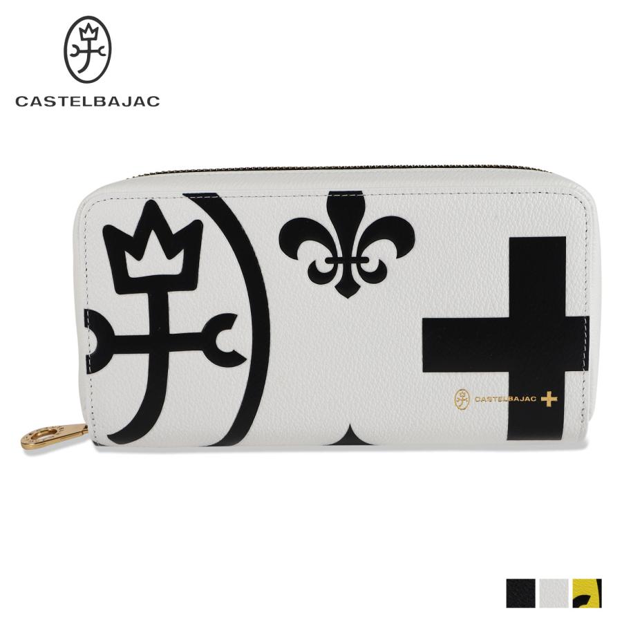 本日限り値下げ中 未使用級 カステルバジャック ネゼル かぶせ 長財布 本革 黒 CASTELBAJAC（カステルバジャック） 長財布 ネゼル メンズ レディース