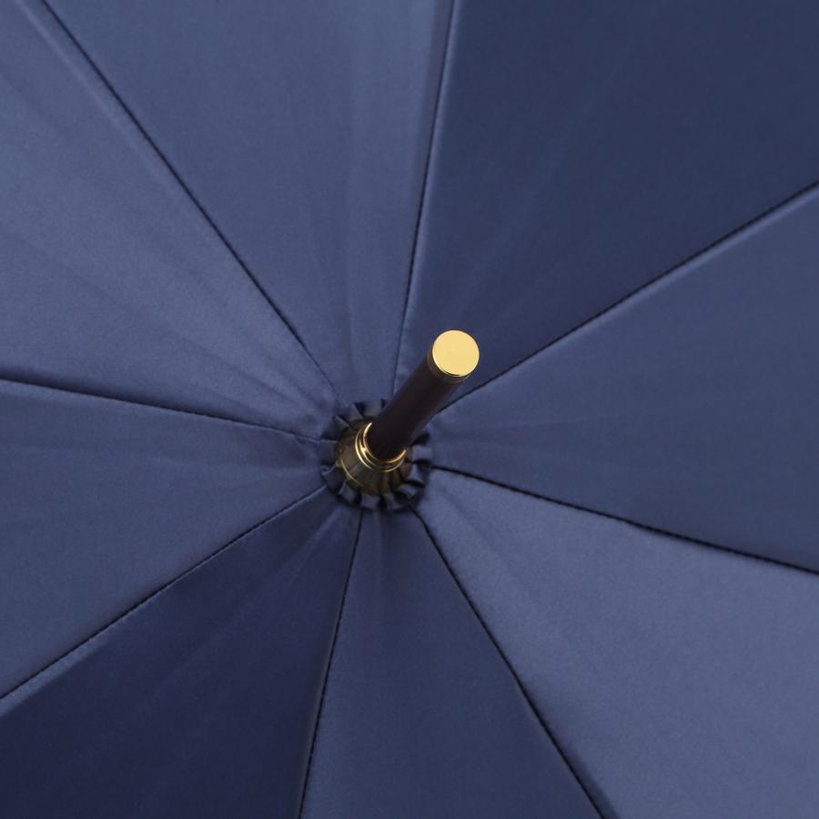 DAKS（ダックス） 長傘 雨傘 レディース 60cm 日本製 軽量 ネイビー