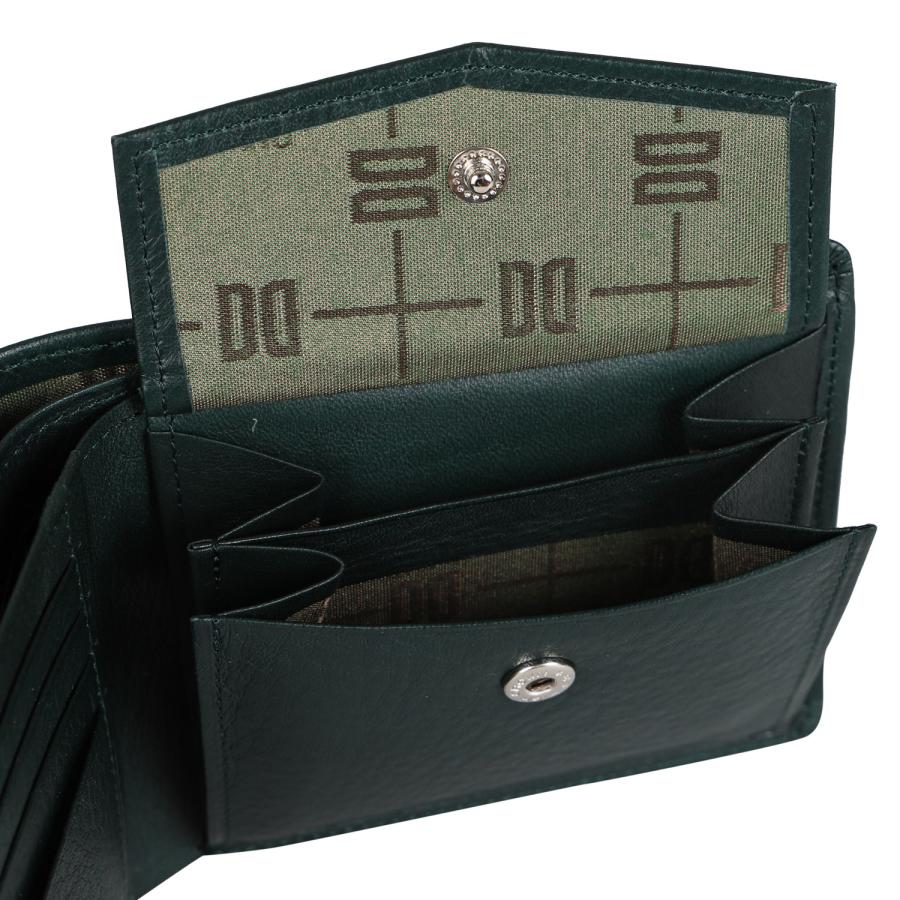 DAKS（ダックス） 二つ折り財布 メンズ WALLET ブラック ダーク