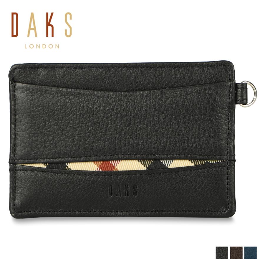 20250506③ハイブランドDAKS定期入れ 楽天市場】DAKS（ダックス）リュクス パスケース 「ダックス」 DP38590