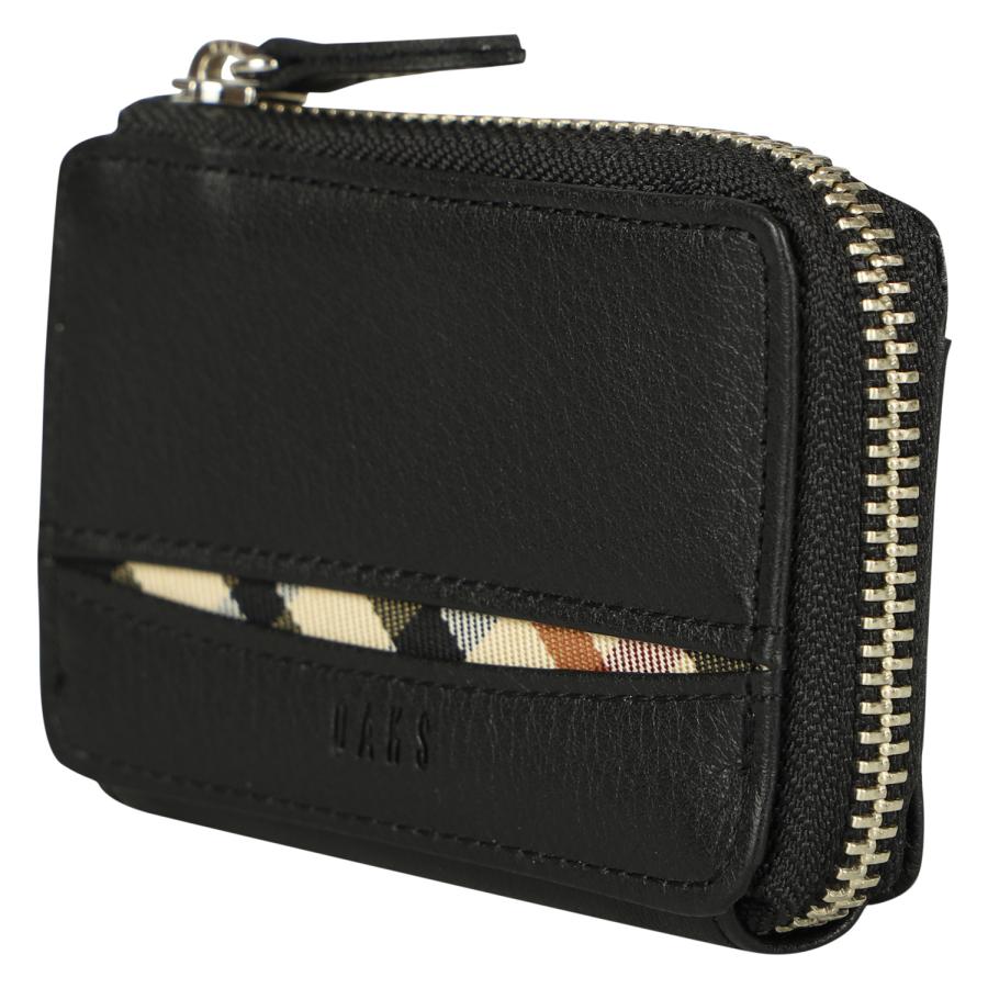 DAKS（ダックス） 財布 コインケース 小銭入れ メンズ 本革 L字