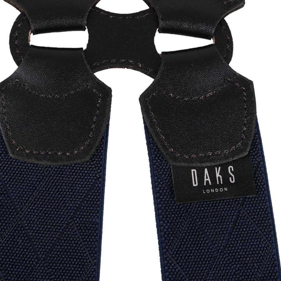 DAKS ダックス サスペンダー 吊りバンド メンズ H型 SUSPENDERS ネイビー ベージュ DS12790｜sneak｜06