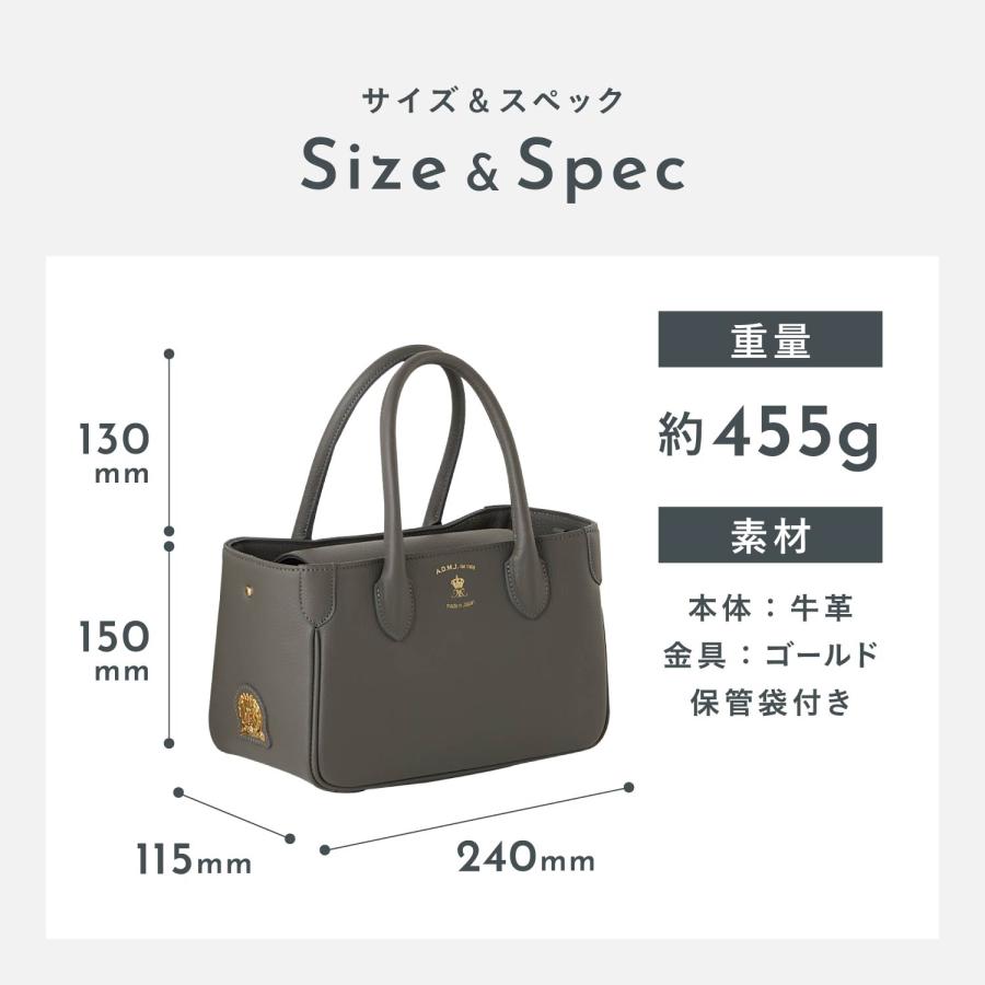 A.D.M.J. アクセソワ・ドゥ・マドモワゼル バッグ ミニトートショルダーバッグ レディース 斜めがけ 小さめ 大人 軽量 ACS01186Aの画像