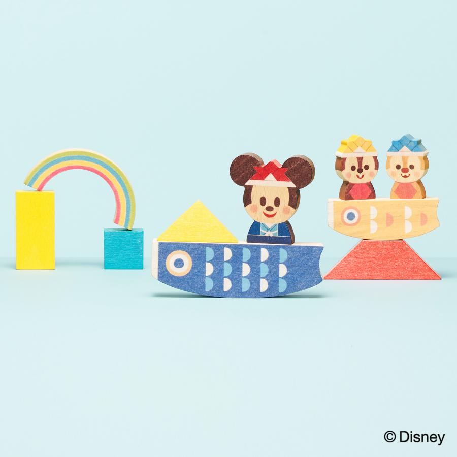 Disney｜KIDEA Disney KIDEA ディズニー キディア 積み木 知育玩具 木