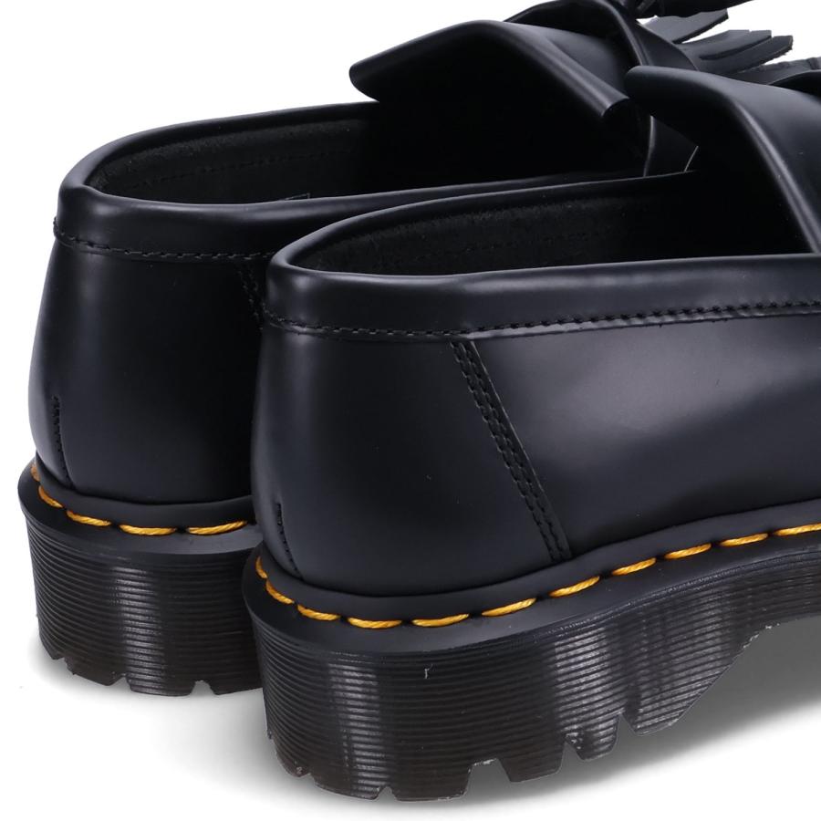 新品　ドクターマーチン　厚底　エイドリアン　タッセル ローファー　UK 4 黒 Dr.Martens（ドクターマーチン） ローファー タッセル エイドリアン