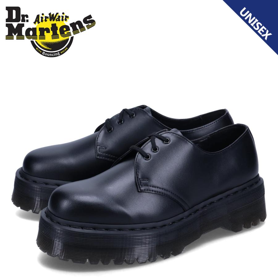 ドクターマーチン Dr.Martens 1461 3ホール シューズ ビーガン モノ フェリックス メンズ レディース 厚底 ブラック 黒 30651001 Dr.Martens（ドクターマーチン） Dr.Martens 1461 3ホール シューズ