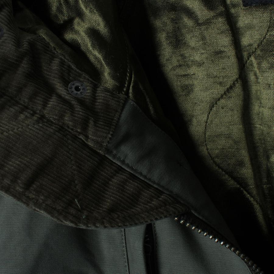 エンジニアードガーメンツ ENGINEERED GARMENTS フィールドパーカー ジャケット アウター メンズ FIELD PARKA-DOUBLE CLOTH オリーブ 20F1D032の画像
