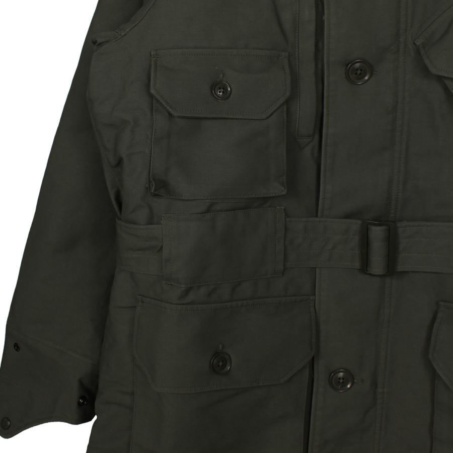 エンジニアードガーメンツ ENGINEERED GARMENTS フィールドパーカー ジャケット アウター メンズ FIELD PARKA-DOUBLE CLOTH オリーブ 20F1D032の画像