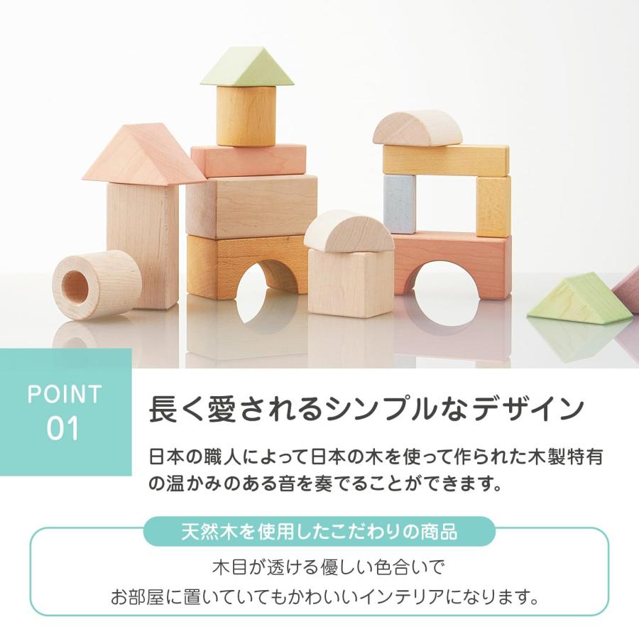 エド・インター（Ed・Inter） GENI ジェニ 積み木 つみきのいえM 1歳半