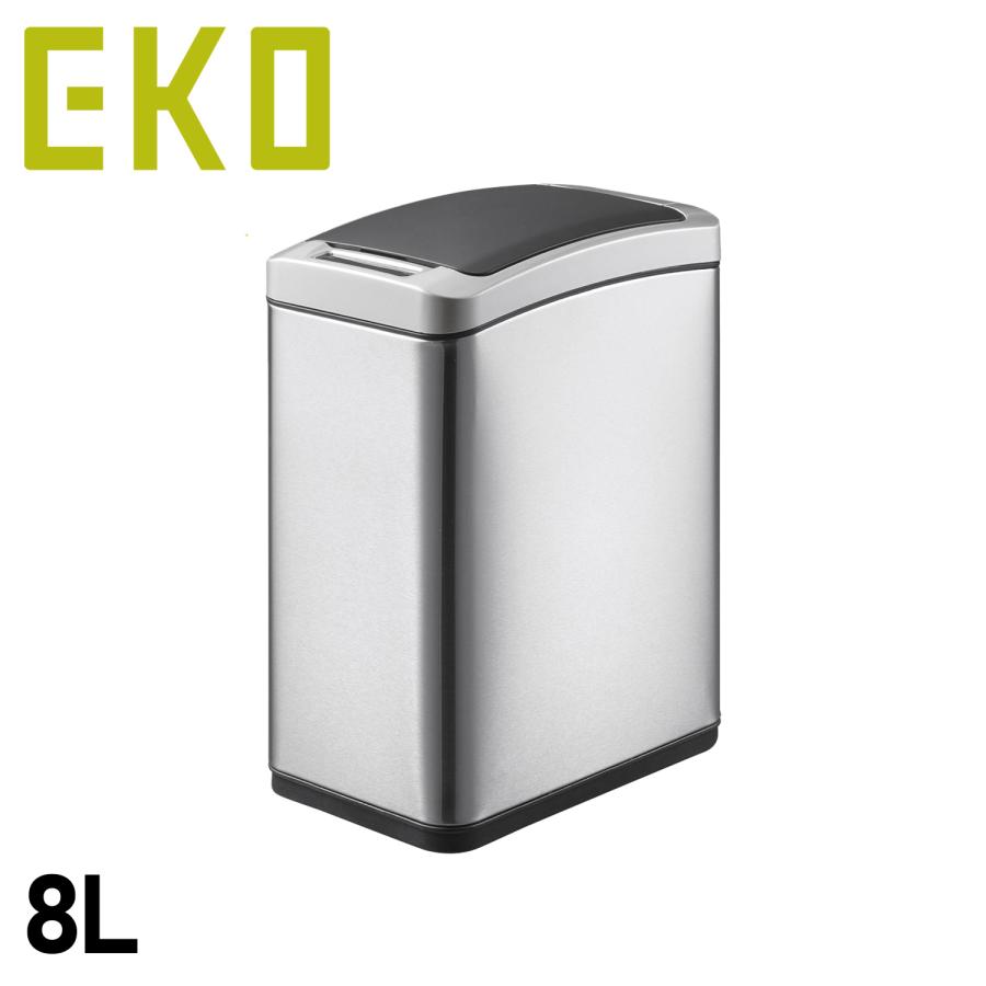 EKO イーケーオー ゴミ箱 ダストボックス 8L アリュール センサー ビン ふた付き 自動開閉 ALLURE SENSOR BIN  EK9229MT-8L :eko-ek9229mt-8l:スニークオンラインショップ - 通販 - Yahoo!ショッピング