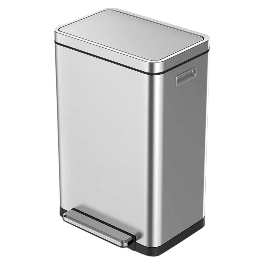 EKO イーケーオー エックスキューブステップビン ゴミ箱 ダストボックス 30L スリム フタ付き X-CUBE STEP BIN EK9368MT-30L｜sneak｜03