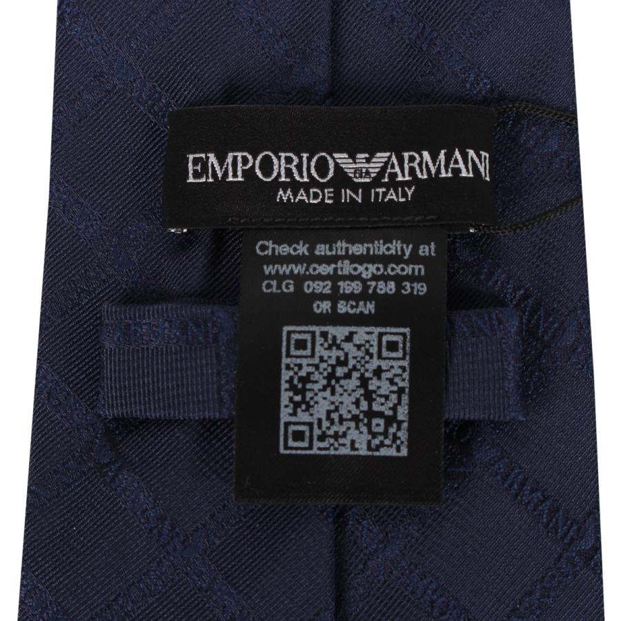 エンポリオアルマーニ EMPORIO ARMANI ネクタイ メンズ シルク イタリア製 結婚式 TIE｜sneak｜11