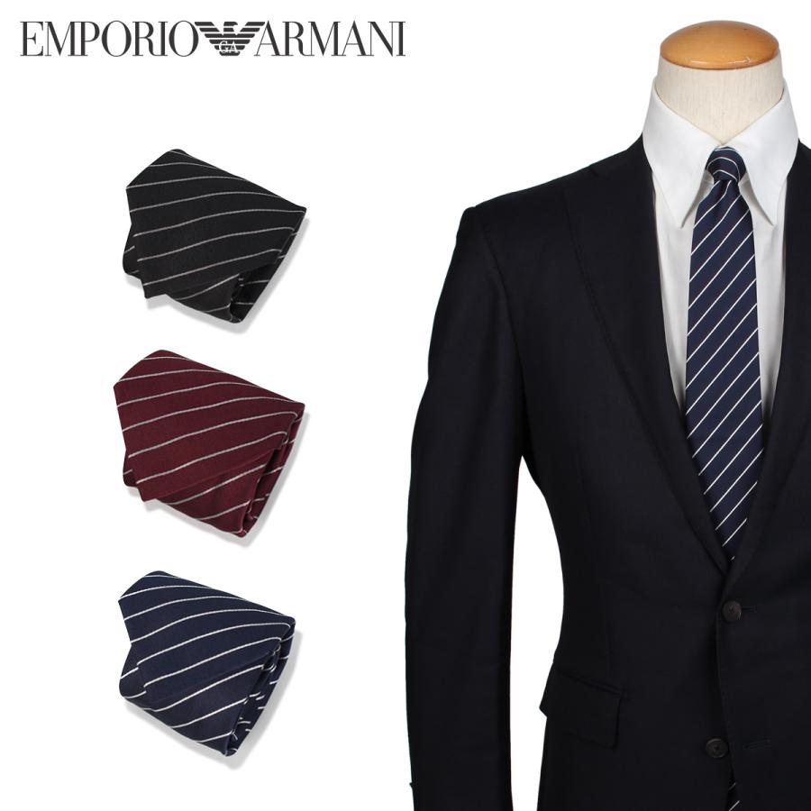 エンポリオアルマーニ Emporio Armani ネクタイ メンズ ストライプ イタリア製 シルク ビジネス 結婚式 Tie Ema 0903 04 スニークオンラインショップ 通販 Yahoo ショッピング