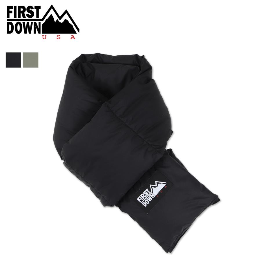 FIRST DOWN（ファーストダウン） ダウンマフラー ロング マイクロント