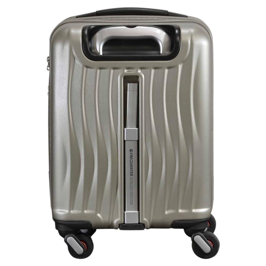 良品 FREQUENTER クラムアドバンス キャリーケース 23L カギ付き FREQUENTER フリクエンター クラムアドバンス スーツケース CLAM