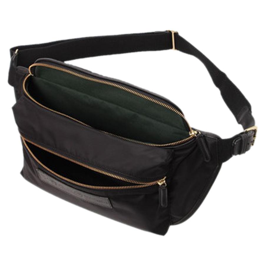 美品✨】フェリージ ウエストバッグ 427 ボディバッグ 黒 大きめ