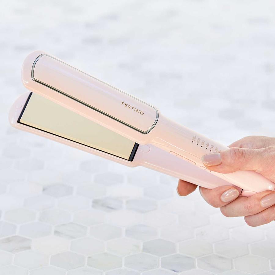 FESTINO（フェスティノ） ヘアアイロン ストレート コテ 35mm 軽量