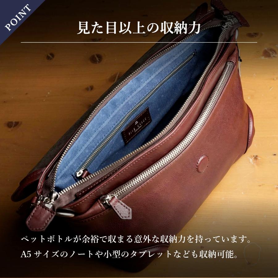 ファイブウッズ FIVE WOODS メッセンジャーショルダーバッグ プラトウ メンズ レディースビジネス 斜め掛け PLATEAU 39193 | FIVE WOODS | 11