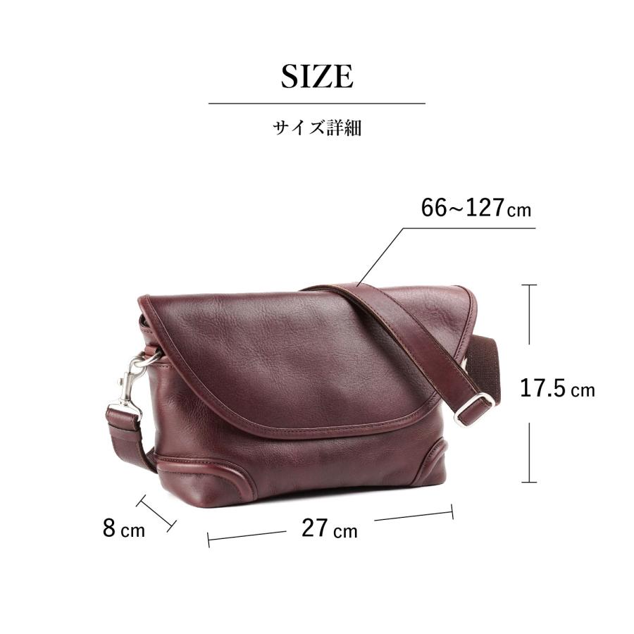 ファイブウッズ FIVE WOODS メッセンジャーショルダーバッグ プラトウ メンズ レディースビジネス 斜め掛け PLATEAU 39193 | FIVE WOODS | 13