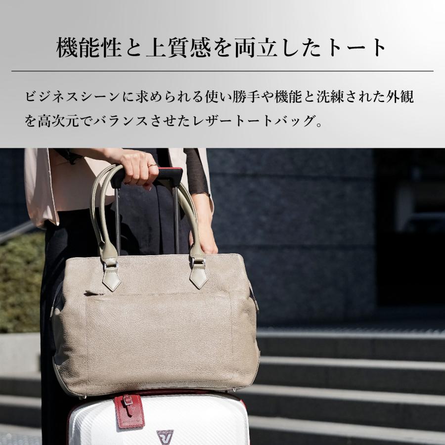 ファイブウッズ FIVE WOODS ビジネストート バッグ ユーティリティ メンズ レディース ファスナー付 本革 LITHE 39421 | FIVE WOODS | 06