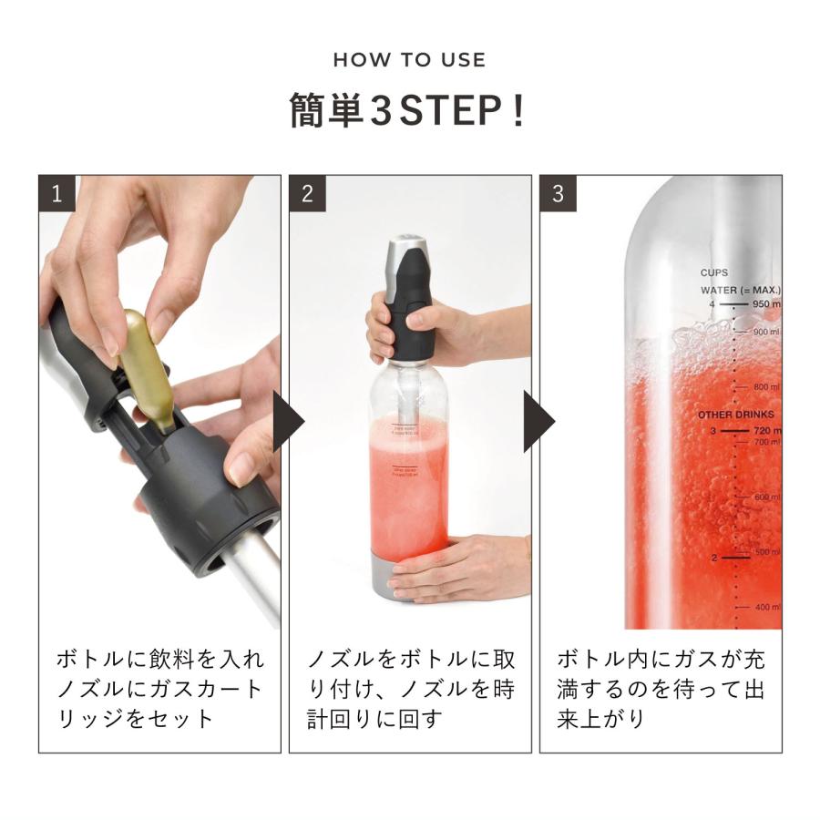 グリーンハウス GreenHouse 炭酸カードリッジ 220本セット ツイスパソーダ専用 炭酸水メーカー ソーダメーカー ジュース 水